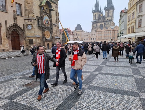 Así te hemos contado las horas previas del Slavia Praga-Athletic