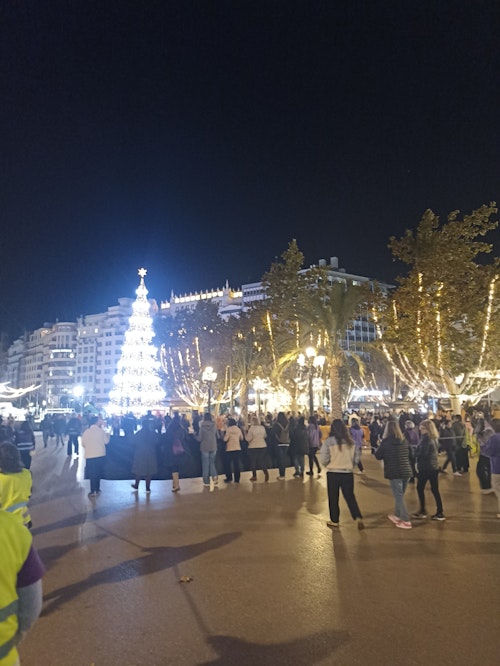 Así hemos contado la manifestación por el 25N en Valencia