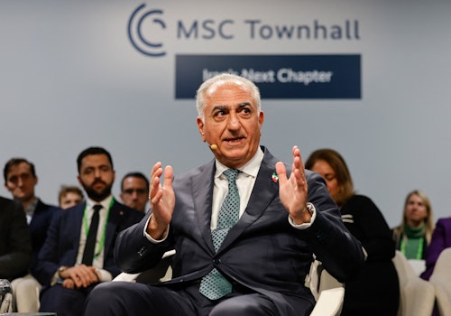 Le fils de l’ancien Shah d’Iran présent en marge de la Conférence sur la sécurité