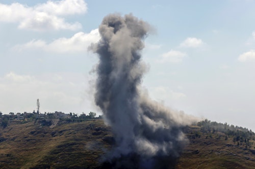 📸 En images : la région de Nabatiyé touchée par de nouvelles frappes israéliennes