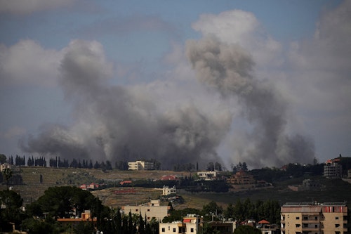 📸 En images : la région de Nabatiyé touchée par de nouvelles frappes israéliennes