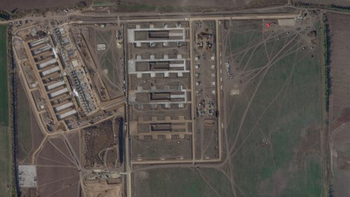 📸 Russia builds major new drone attack base in six weeks, satellite images show