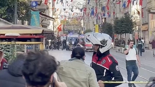 Beyoğlu'nda patlama meydana geldi 